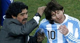 President, Maradona urge Messi to stay with Argentina