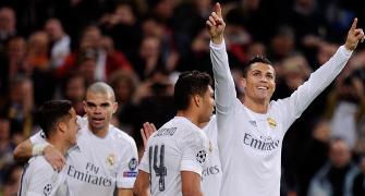 Champions League PIX: Ronaldo leads Real into last eight