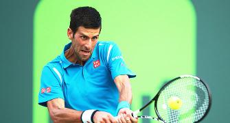Down but not out: Djokovic made to sweat in Miami