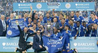 PHOTOS: Vardy ensures winning coronation for champions Leicester