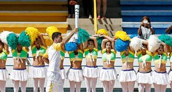 Man arrested in Brazil for attempt to douse Olympic torch