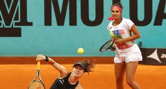 Italian Open: Sania-Hingis make winning start; Bopanna-Mergea reach quarters