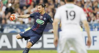 Ibrahimovic bids farewell to PSG with French Cup win