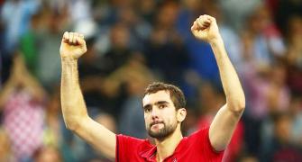 Davis Cup: Resilient Cilic fires Croatia ahead in final