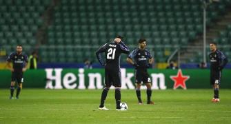 Champions League PIX: Real salvage draw in 3-3 thriller at Warsaw