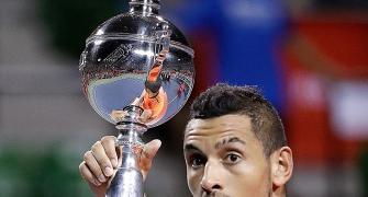 Kyrgios keeps cool to win Japan Open