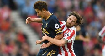 EPL PIX: Spurs sink Stoke; Arsenal win; West Ham stunned