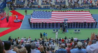 PHOTOS: US Open pauses to remember 9/11