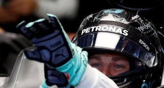 Rosberg storms to pole in Singapore