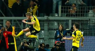 Champions League PHOTOS: Dortmund deny Real; Leicester beat Porto