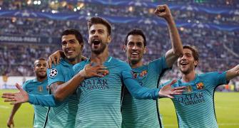 Champions League: Barca rally to down Gladbach; Atletico beat Bayern