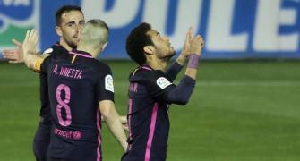 La Liga: Neymar strikes his 100th Barca goal in over Granada