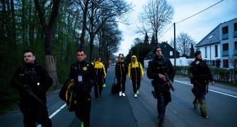 German police arrest suspect in Borussia Dortmund bus attack