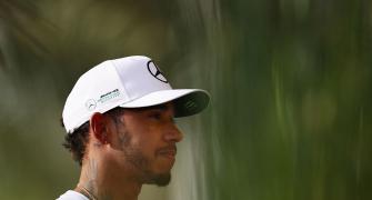 'Disappointed' Hamilton apologises to Mercedes for Bahrain GP penalty