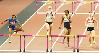 World Championships PHOTOS: Carter earns shock 400m hurdles win