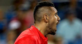 Kyrgios sweeps away Nadal in Cincinnati quarters