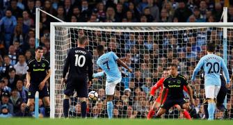 EPL PHOTOS: Sterling shares limelight with record-man Rooney