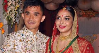 Indian football captain Chhetri gets hitched!