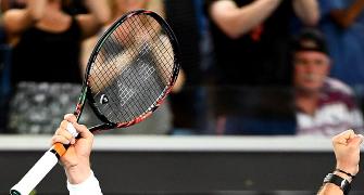 Aus Open PHOTOS: Halep ousted; Wawrinka and Nishikori survive