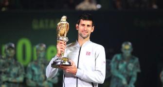 PHOTOS: Djokovic downs Murray to win Qatar crown