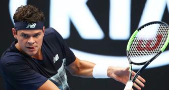 Aus Open: Top surviving seed Raonic storms into last eight