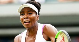 Mid-match madness! Venus made to change bra during rain break