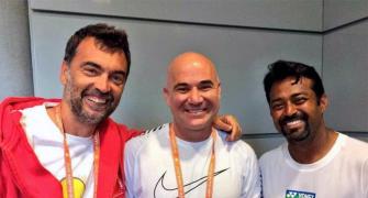 1996 Olympics reunion: Paes catches up with Agassi, Bruguera at French Open