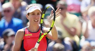 I'm fit for Wimbledon, says home favourite Konta after fall