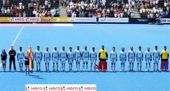 HWL Semi-final: India hockey team wear black arm bands