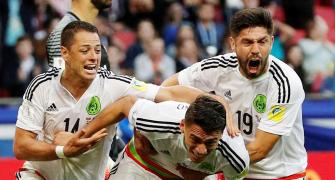 Confederations Cup: Mexico eke out last-gasp draw with Portugal
