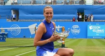 Kvitova sends Wimbledon warning with Birmingham title