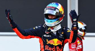 Ricciardo wins chaotic Azerbaijan Grand Prix, Vettel penalised