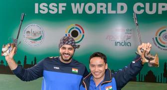 Shooting World Cup: Jitu Rai clinches gold, Amanpreet bags silver in 50m-pistol