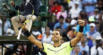 Miami Open: Nadal, Venus advance; Dimitrov, Vesnina ousted