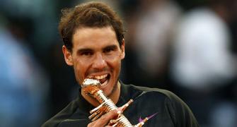 Nadal overpowers Thiem to win fifth Madrid title