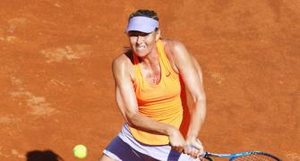 Sharapova advances in Rome, but will she make Wimbledon main draw?