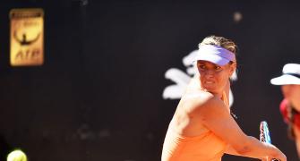 Sharapova ready to 'rise up again' after being left out of French Open