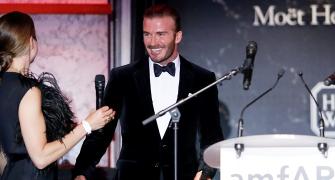 Beckham sold for 350,000 euros