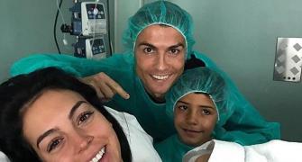 Baby No. 4 for Cristiano Ronaldo. Congratulate him!