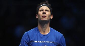 PHOTOS: Nadal's season ends in painful defeat by Goffin