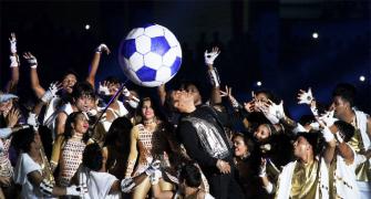 PHOTOS: Salman, Katrina light up ISL opening night