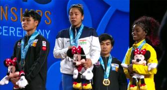 Indian Weightlifter Mirabai Chanu bags gold at World Championships