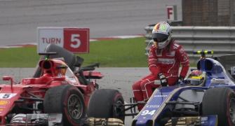 Bizarre Crash! Vettel blames Stroll