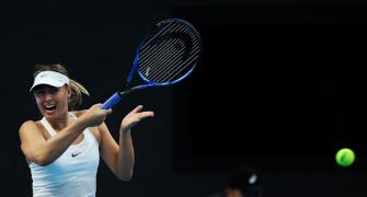 Sharapova wins first WTA title since return from ban