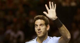 Del Potro sets up another Basel final showdown with Federer