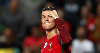 Football PHOTOS: Ronaldo, Lukaku shine with hat-tricks