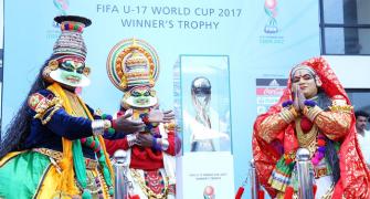 FIFA U-17 World Cup Trophy makes pit-stop in Kochi