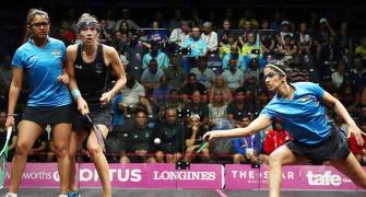 Defending champs Pallikal-Chinappa settle for women's doubles silver