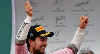Force India's Perez hails best laps of his F1 career