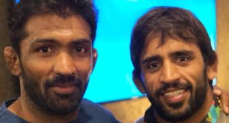 WATCH! Bajrang Punia returns to a hero's welcome